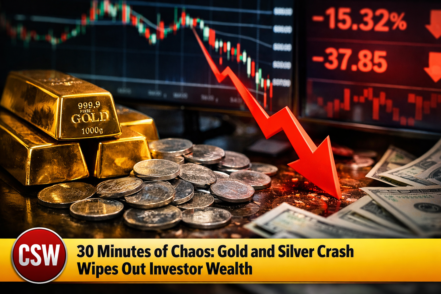 Gold and Silver Crash