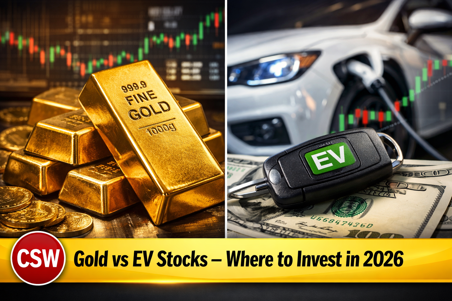 Gold vs EV Stocks